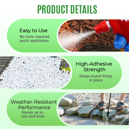🎨 LIMITED-TIME 50% OFF! ✨ Quick-Dry Landscape Adhesive – Strong Hold, Weatherproof ✨