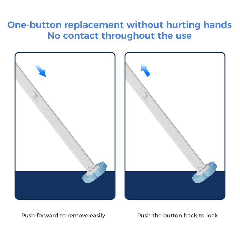 🚽 50% OFF NOW! ✨ Disposable Toilet Brush System – Hygienic, Refillable & Easy to Use 💦