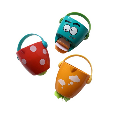 3-Piece Stacking Bath Toy Buckets Set