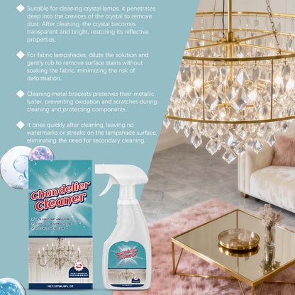 💡50% OFF🧼 Light Fixture Cleaning Spray | Powerful stain removal · Safe for all materials with no residue · Protects metal from oxidation · Suitable for chandeliers and decorative lights